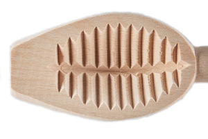 
                  
                    Load image into Gallery viewer, Hand Carved Biscuit Mould -  Oval leaf
                  
                