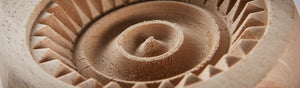 
                  
                    Load image into Gallery viewer, Hand Carved Biscuit Mould -  Zigzag
                  
                